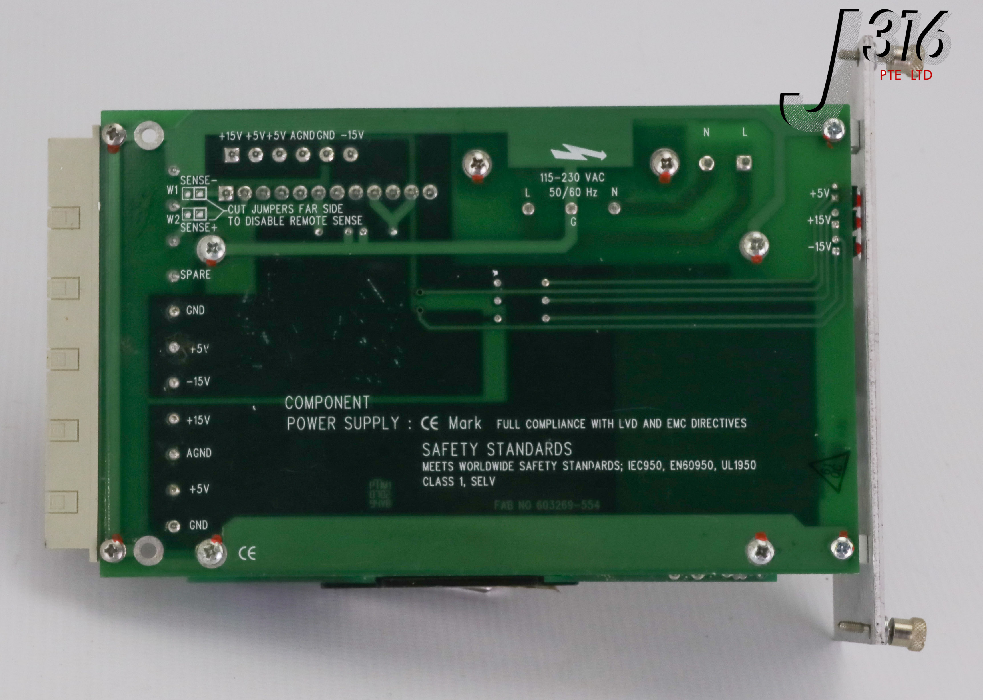 公式写真Ｅ 14086 DELTA TAU UMAC AC POWER SUPPLY W/ VLT130-4102 PCB (PARTS